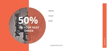 Free Next Service Voucher Template to Edit Online