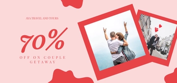 Free Romantic Getaway Voucher Template to Edit Online