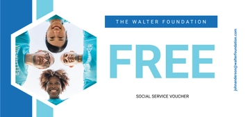 Free Social Service Voucher Template to Edit Online