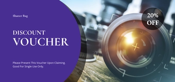 Free Editable Photography Voucher Template to Edit Online