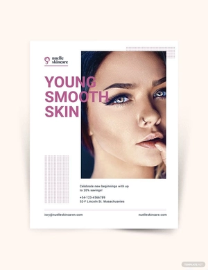 Skin Care Clinic Flyer Template
