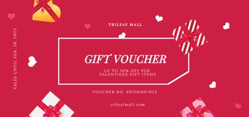 Free Romantic Voucher Template to Edit Online
