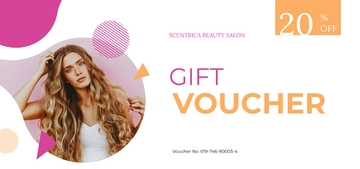 Free Salon Voucher Book Template to Edit Online