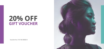 Free Salon Voucher Template to Edit Online
