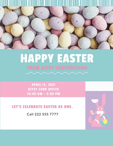 Free Easter Flyer Template to Edit Online