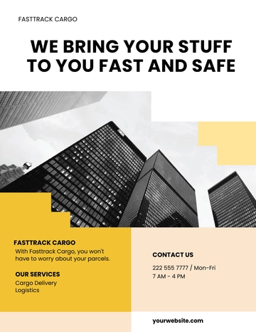 Free Commercial Flyer Template to Edit Online