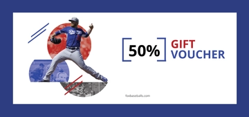 Free Baseball Voucher Template to Edit Online