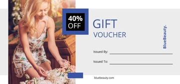 Free Beauty Book Voucher Template to Edit Online