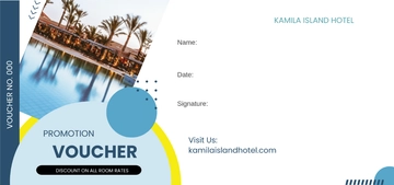 Free Editable Promotion Voucher Template to Edit Online