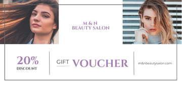 Free Printable Salon Voucher Template to Edit Online