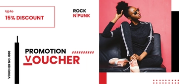 Free Store Promotion Voucher Template to Edit Online