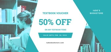 Free Textbook Voucher Template to Edit Online