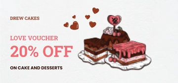 Free Valentine's Romantic Love Voucher Template to Edit Online