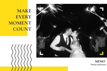 Free Event Photography Postcard Template to Edit Online