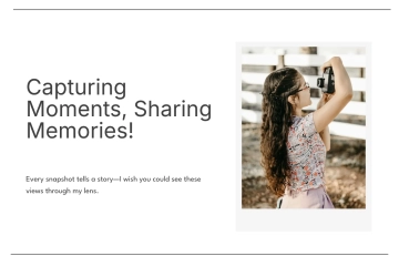 Free Photography Postcard Template to Edit Online
