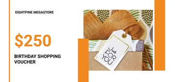 Free Birthday Shopping Voucher Template to Edit Online
