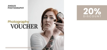 Free Makeover Photography Voucher Template to Edit Online