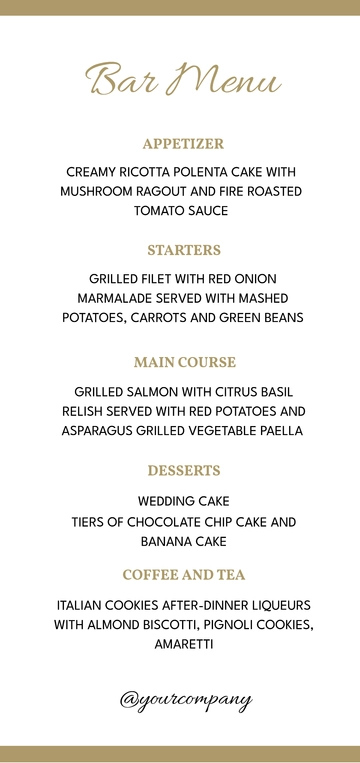 Free Cafe Menu Template to Edit Online