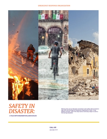 Free Safety Flyer Template to Edit Online