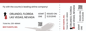 Free Boarding Pass Ticket Invitation Template to Edit Online