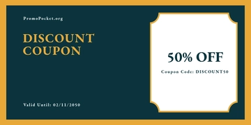 Free Custom Discount Coupon Template to Edit Online