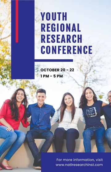 Free Creative Research Poster Template to Edit Online