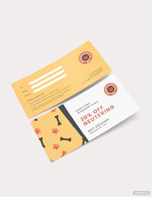 Editable Gift Voucher Template