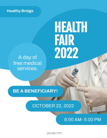 Free Health Fair Flyer Template to Edit Online