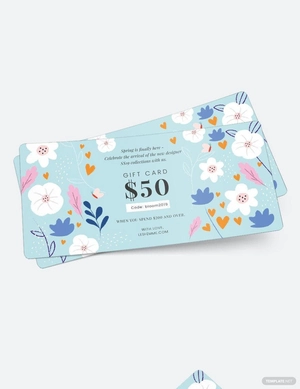 Email Gift Voucher Template