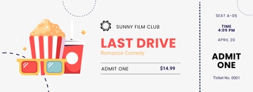 Free Theatre Ticket Template to Edit Online