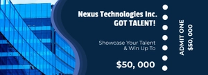 Free Office Event Ticket Template to Edit Online