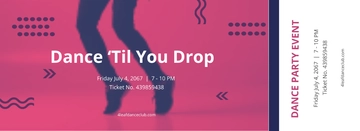 Free Small Event Ticket Template to Edit Online