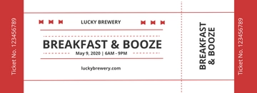 Free Raffle Admission Ticket Template to Edit Online