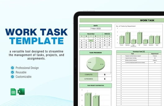 Work Task Template