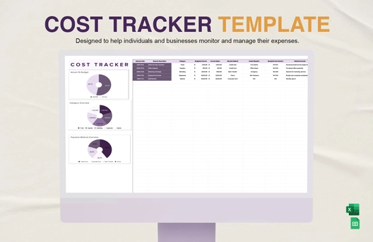 Cost Tracker Template