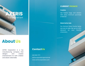 Free Corporate Company Business Brochure Template to Edit Online