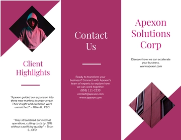 Free Modern Corporate Business Brochure Template to Edit Online
