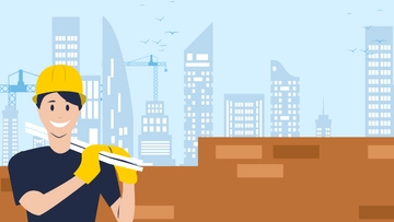 Free Labour Day Cartoon Background Template to Edit Online Free Labour Day Cartoon Background Template to Edit Online