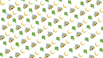 Free Eid al-Fitr Pattern Background Template to Edit Online