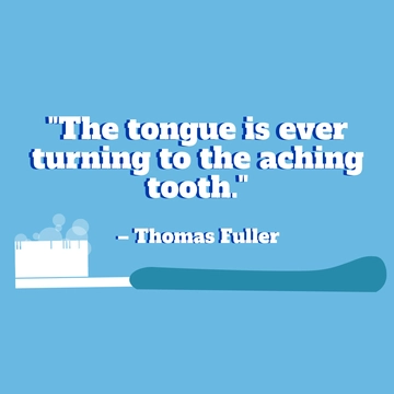 Free National Dentist's Day Quote Vector Template to Edit Online