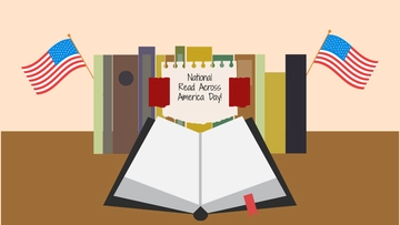 Free National Read Across America Day Banner Background Template to Edit Online