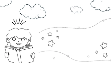 Free National Read Across America Day Drawing Background Template to Edit Online