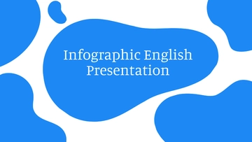 Free Infographics English Presentation Template to Edit Online