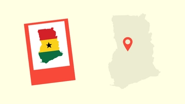 Free Ghana Independence Day Photo Background Template to Edit Online