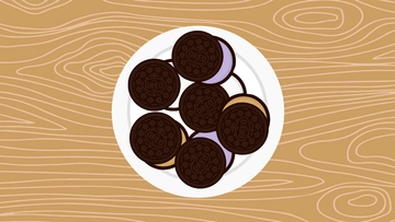 Free National Oreo Cookie Day Photo Background Template to Edit Online