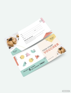 Food Stamp Voucher Template
