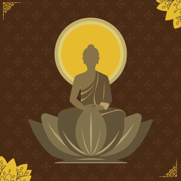 Free Makha Bucha Vector Template to Edit Online
