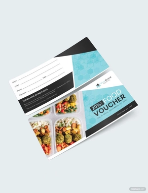 Hospital Food Voucher Template