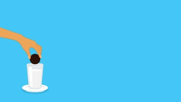 Free National Oreo Cookie Day Background Template to Edit Online
