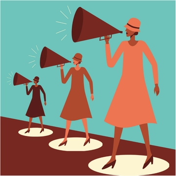 Free Women Vintage Template Clipart to Edit Online